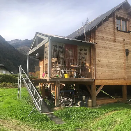 Maison Bois Arriusec Laruns